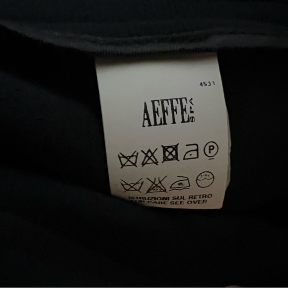 Moschino 2010 Runway Virgin Wool Navy Coat Jacket NWT Made In Italy Size 12 (US) - Picture 9 of 9